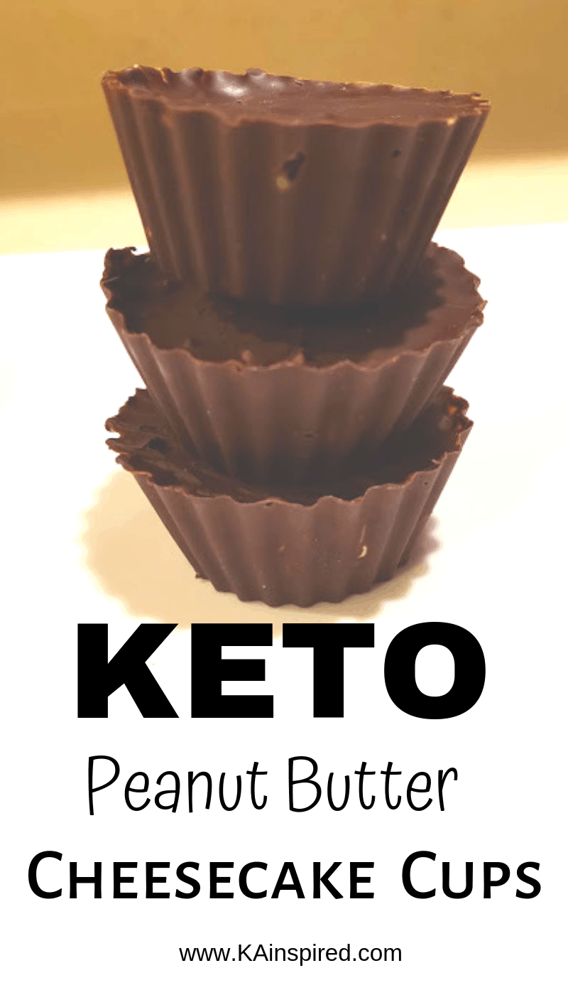 KETO PEANUT BUTTER CHEESECAKE CUPS