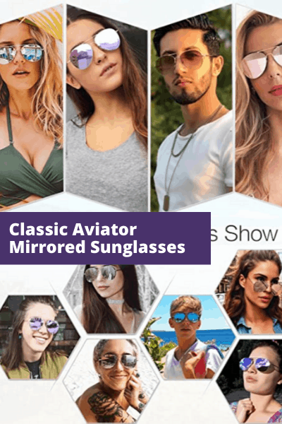 Classic Aviator sunglasses | Summer Fashion