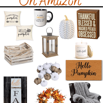 FALL DECOR FINDS ON AMAZON