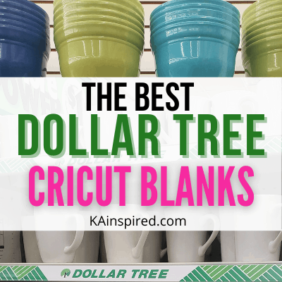 BEST DOLLAR TREE CRICUT BLANKS
