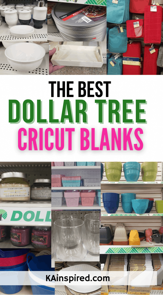 THE BEST DOLLAR TREE CRICUT BLANKS