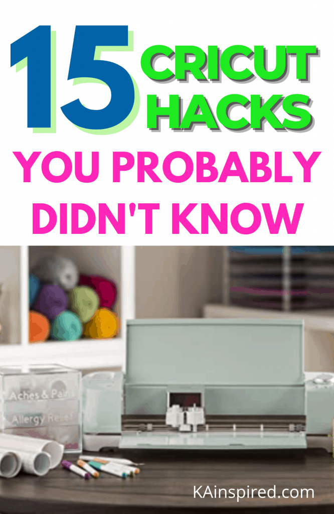 15 Cricut Hacks You Probably Didn't Know 