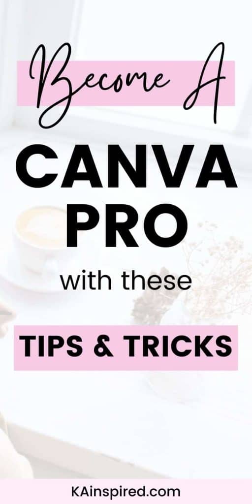 Become a CANVA PRO with these TIPS and TRICKS