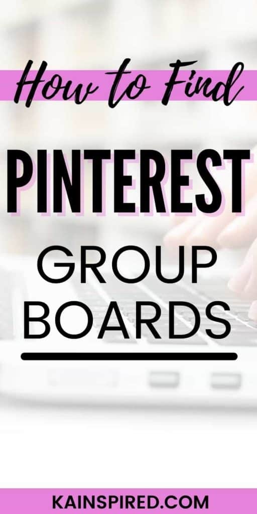 How To Find Pinterest Group Boards