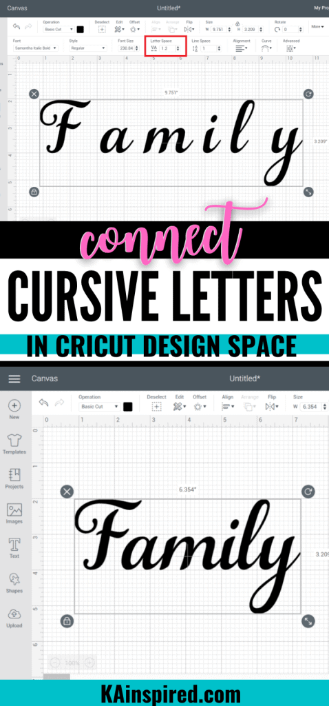 CONNECT CURSIVE LETTERS