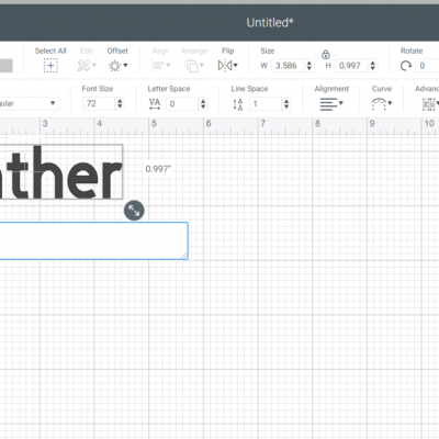Font Kerning Cricut Design Space