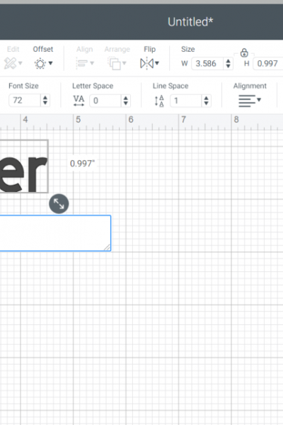 Font Kerning Cricut Design Space