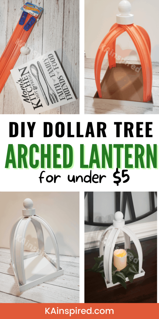 DIY Dollar Tree Arched Lantern