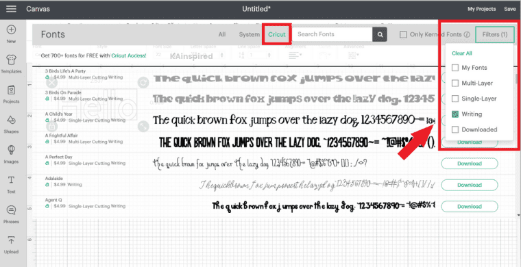 HOW TO WRITE WITH CRICUT