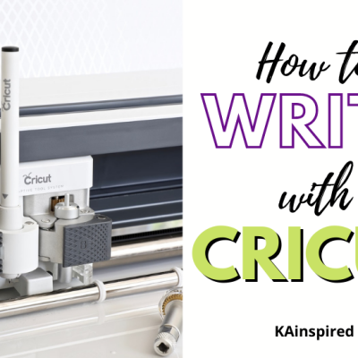 HOW TO WRITE WITH CRICUT