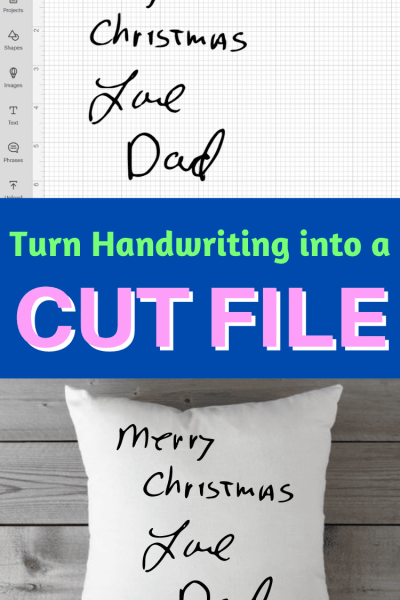 HOW TO TURN HANDWRITING INTO A CUT FILE