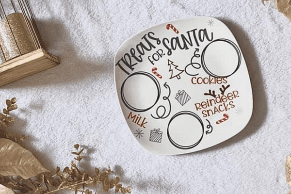 COOKIE PLATES FOR SANTA