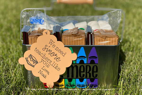 smore bucket cricut teacher gift