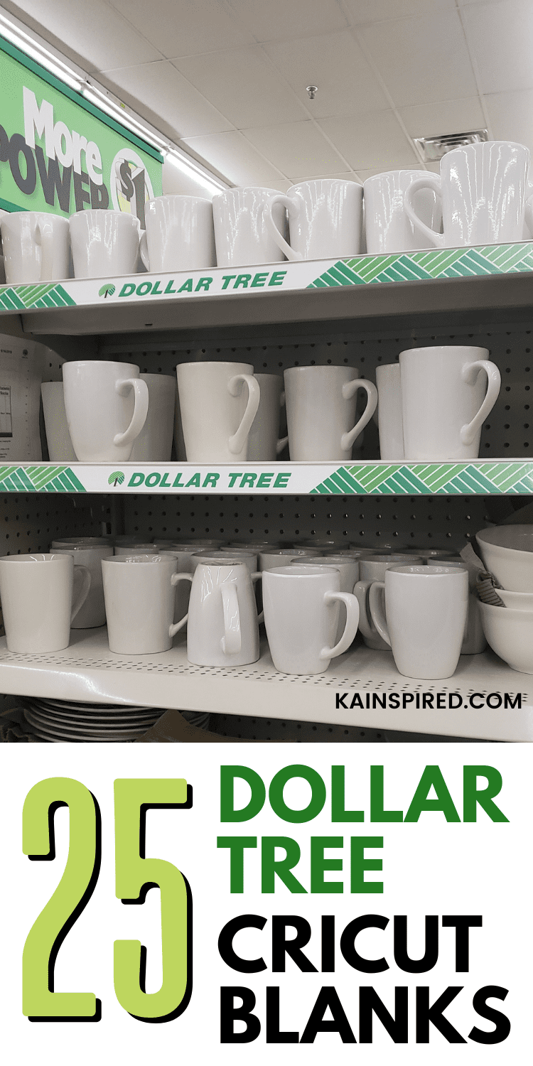 BEST DOLLAR TREE CRICUT BLANKS KAinspired