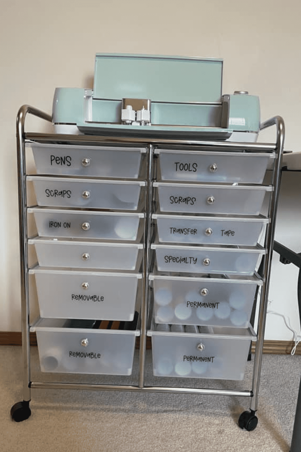 CREATIVE WAYS TO ORGANIZE CRICUT VINYL KAinspired